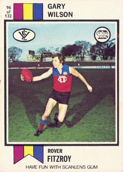 1974 Scanlens VFL #96 Garry Wilson Front